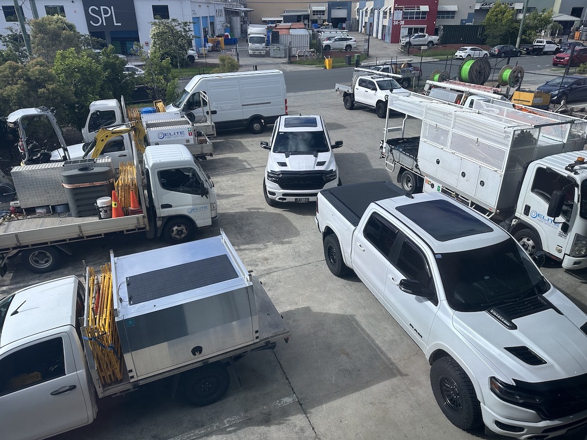 White Trucks