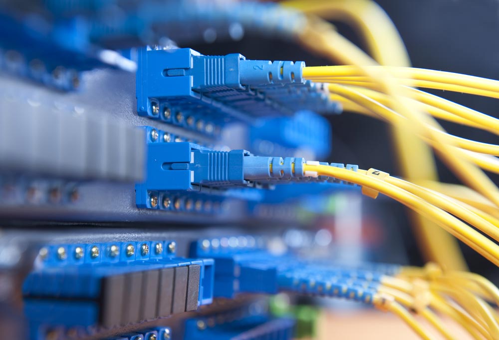 Cables Connected To A Network