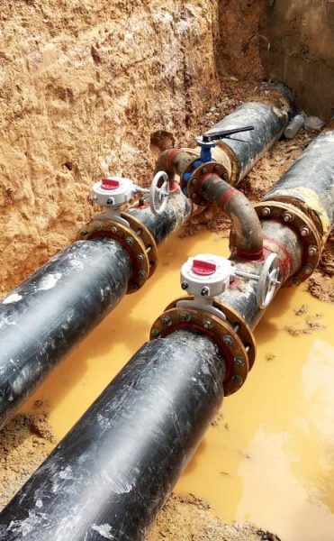 Underground pipe — Fibre Optic Installation in Logan, QLD