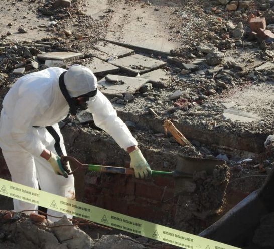 Asbestos Removal — Fibre Optic Installation in Caboolture, QLD