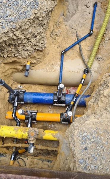 Pipe installation — Fibre Optic Installation in Logan, QLD