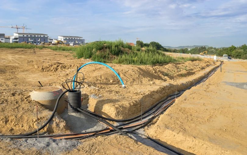 Pipe laying — Fibre Optic Installation in Logan, QLD