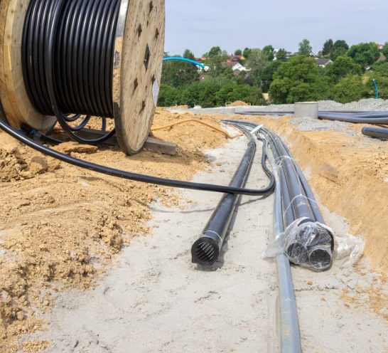 Fibre Optics — Fibre Optic Installation in Redland Bay, QLD