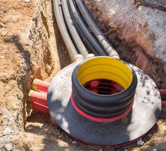 Vacuum Excavation — Fibre Optic Installation in Redland Bay, QLD