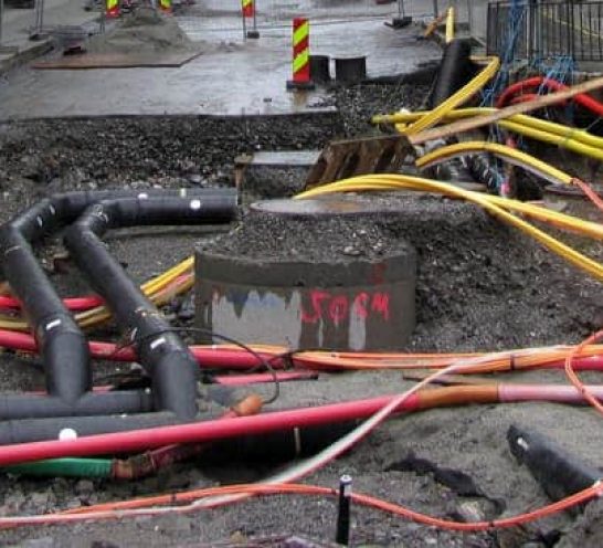 Cables underground — Fibre Optic Installation in Caboolture, QLD