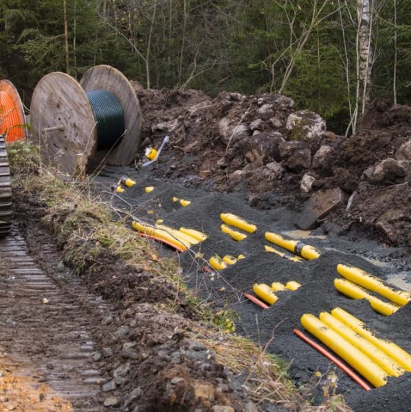 Pipe laying — Fibre Optic Installation in Logan, QLD